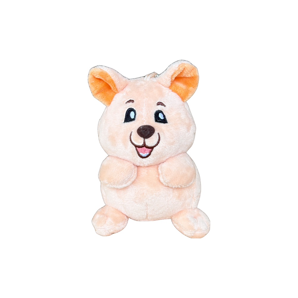 Quokka plush keychain