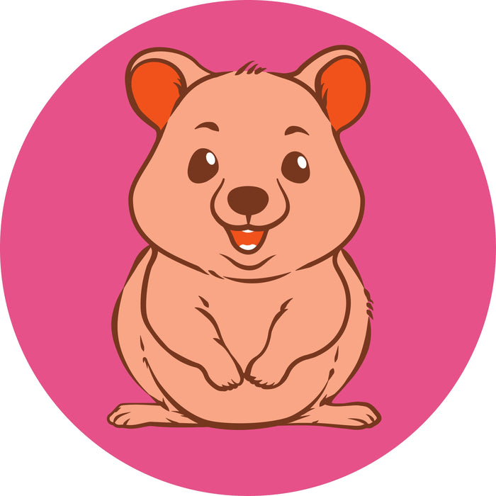 Original quokka - Rouge