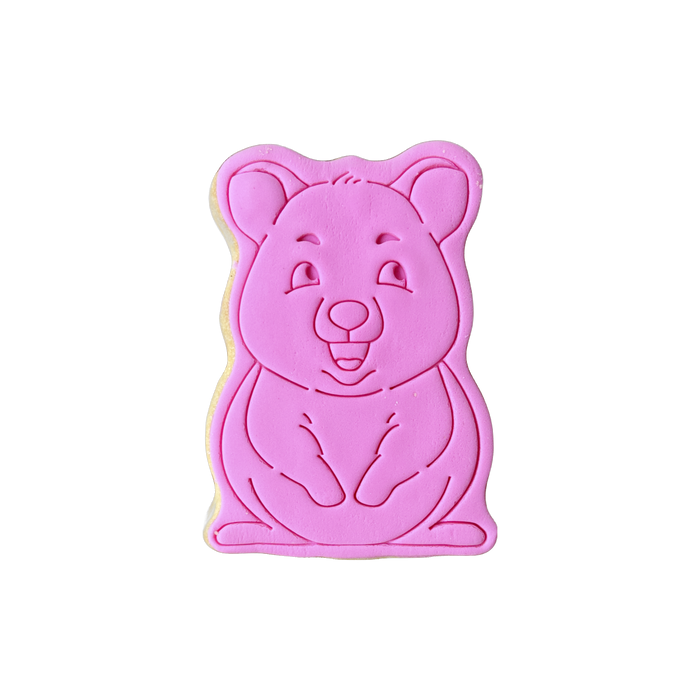 Shaped quokka cookie